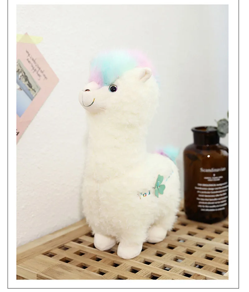 38-70 см Kawaii Alpaca плюшевые игрушки куклы милые Llama Alpacasso мягкие игрушки японская альпака мягкие животные куклы дети подарок