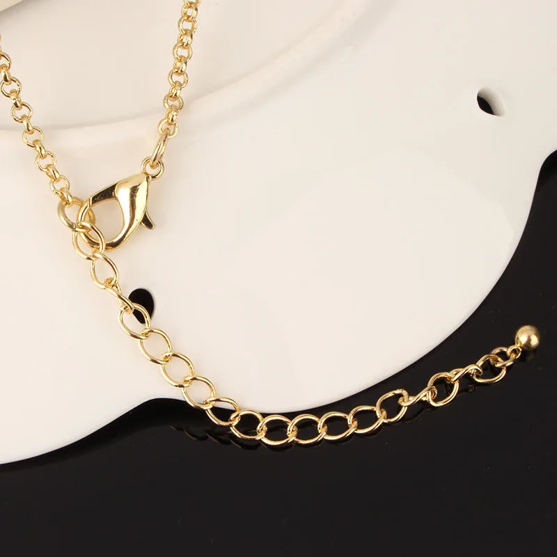 New Women Classical Large Round Circle Statement Pendant Necklace Bib Choker