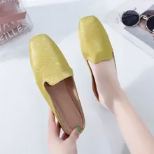 Women shoes Loafers women flats moccasins Shoes Woman Flats Slip On walking shoes summer footwear