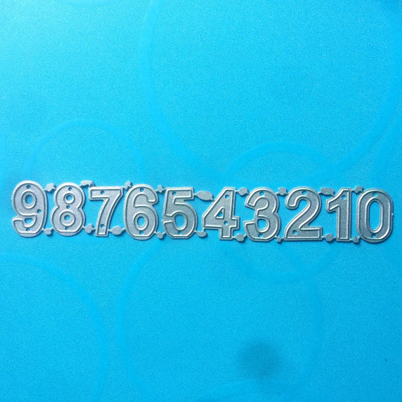 

1652 POP UP NUMBERS Metal Cutting Dies For Scrapbooking Stencils DIY Album Cards Decoration Embossing Folder CRAFT Die Cuts CUT