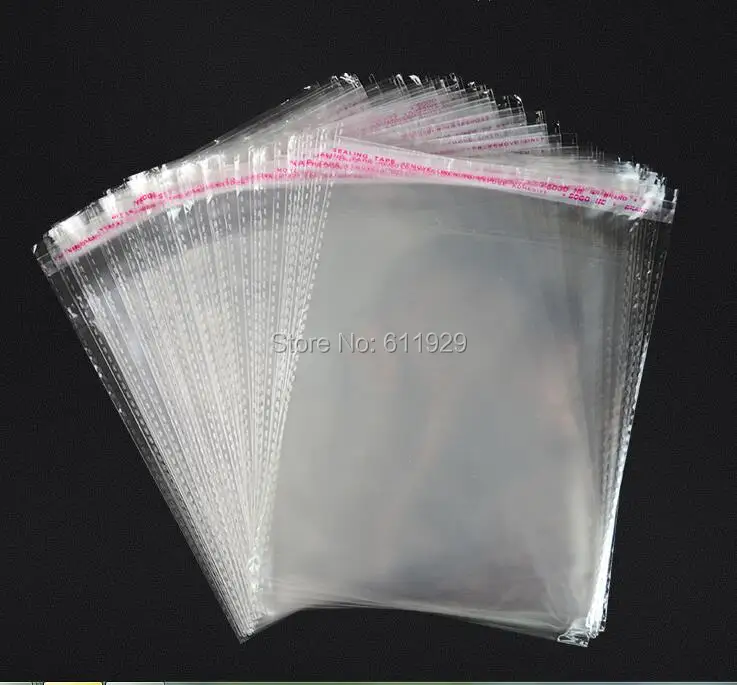 

self adhesive seal plastic bag 30x40cm clear package OPP bag for clothings/promotion packing bags 100 pcs a lot Free Shipping