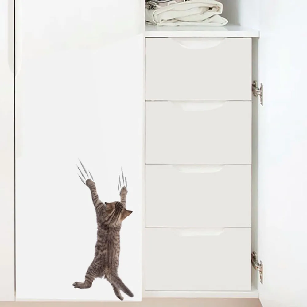 1 шт. 3D милые наклейки "сделай сам" с котом, наклейки на стену для всей семьи, украшения для окна, комнаты, ванной комнаты, унитаза, декоративные кухонные аксессуары