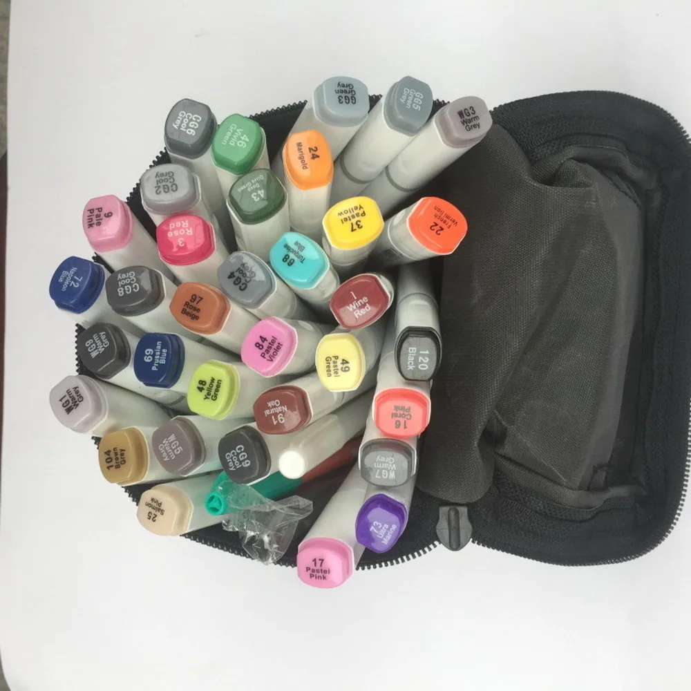 

TOUCHNEW a two-headed Alcohol oily six generations markers school students hand-painted 30 40 48 color / markers manga