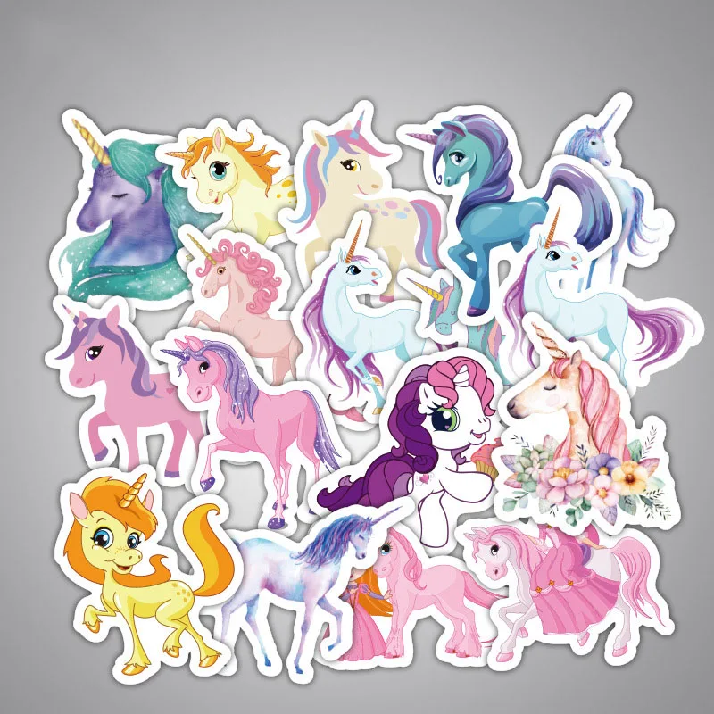 Joylong 33 шт. Kawaii стикер s милый Единорог кристальная наклейка DIY Скрапбукинг игрушки