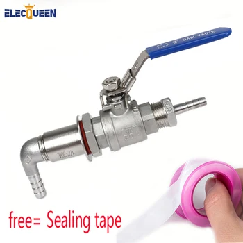 

Stainless Steel homebrew Kettle Valve Kit ,Weldless Whirlpool Arm, 1/2", Wholesale and Retail