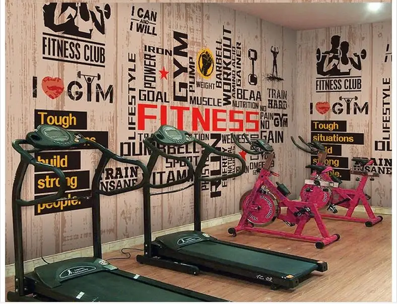 3D Gym Sports R132 Wallpaper Wall Mural Self-adhesive Commerce Kay 
