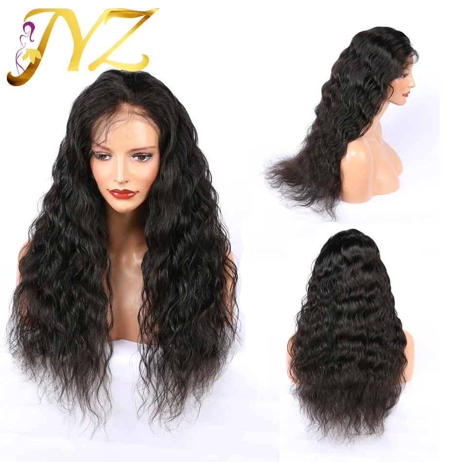 

JYZ Loose Deep Wave Hair 360 Lace Frontal Wig With Baby Hair 100% Human Hair Wigs Lace Front Human Hair Wigs For Black Women