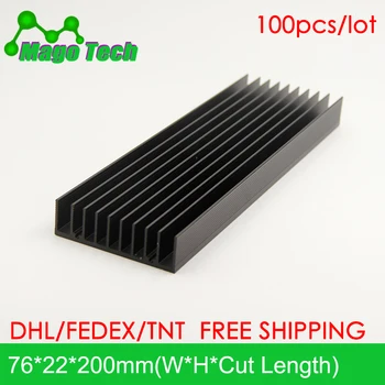

LED Aluminum Heatsink Plate Grow Light Radiator Cooling Cooler Fit Transistor IC Thermal Conductivity LED Radiator Electronics