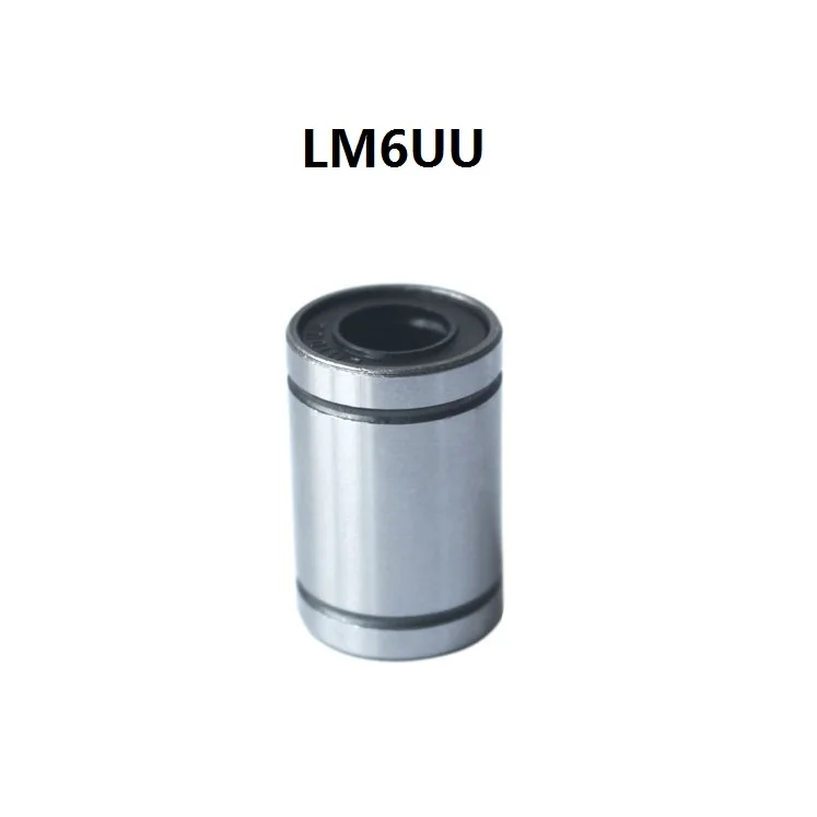 

LM6UU 6mm linear ball bearing bushing 6x12x19mm for cnc router 3d printer parts LB6UU