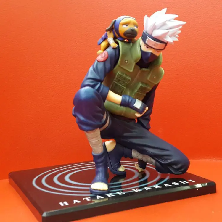 

Free Shipping Anime GEM Naruto Hatake Kakashi #011 PVC Action Figure Collection Model Toy 15cm KT3542