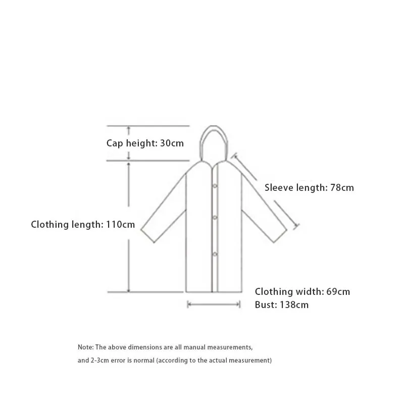 Дождевик для женщин/мужчин, дождевик, светильник, Непромокаемый пластиковый дождевик, пончо