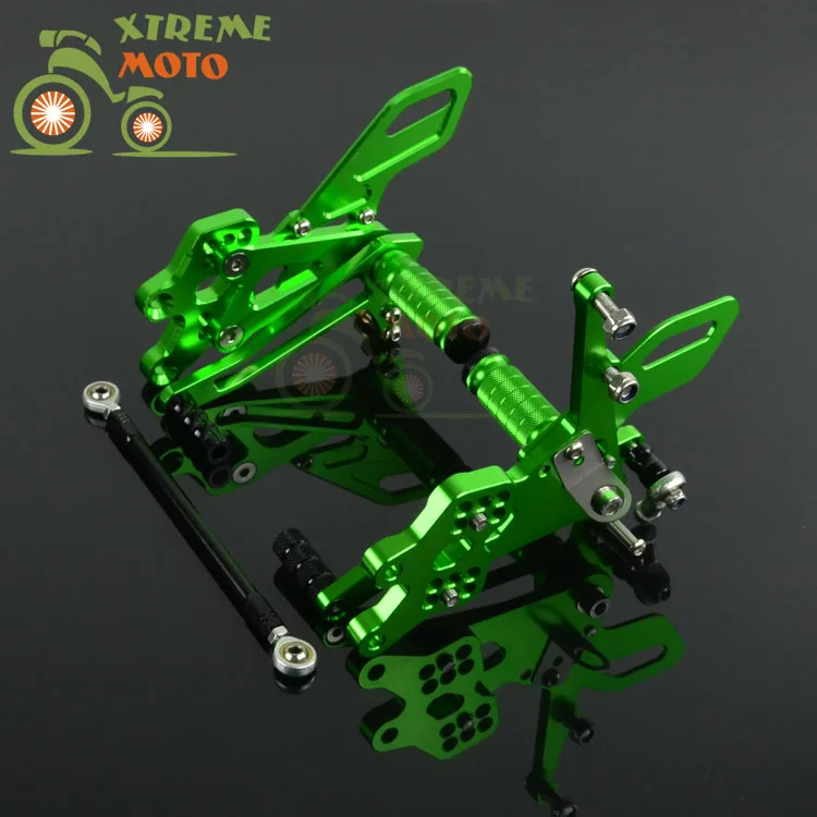 Регулируемые подножки для мотоциклов KAWASAKI ZX10R 2004 2005 04 05|motorcycle kawasaki|kawasaki zx10rkawasaki