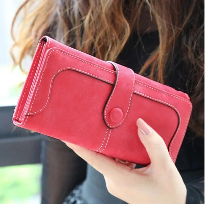 Кошелек LY.SHARK Женский из нубука и кожи|carteira brand|brand leather walletleather wallet |