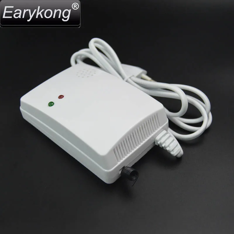 Beste 433MHz Draadloze Giftige Gaslek Detector CO Detector Voor PSTN Wifi GSM Thuis Alarmsysteem gas lekkage sensor