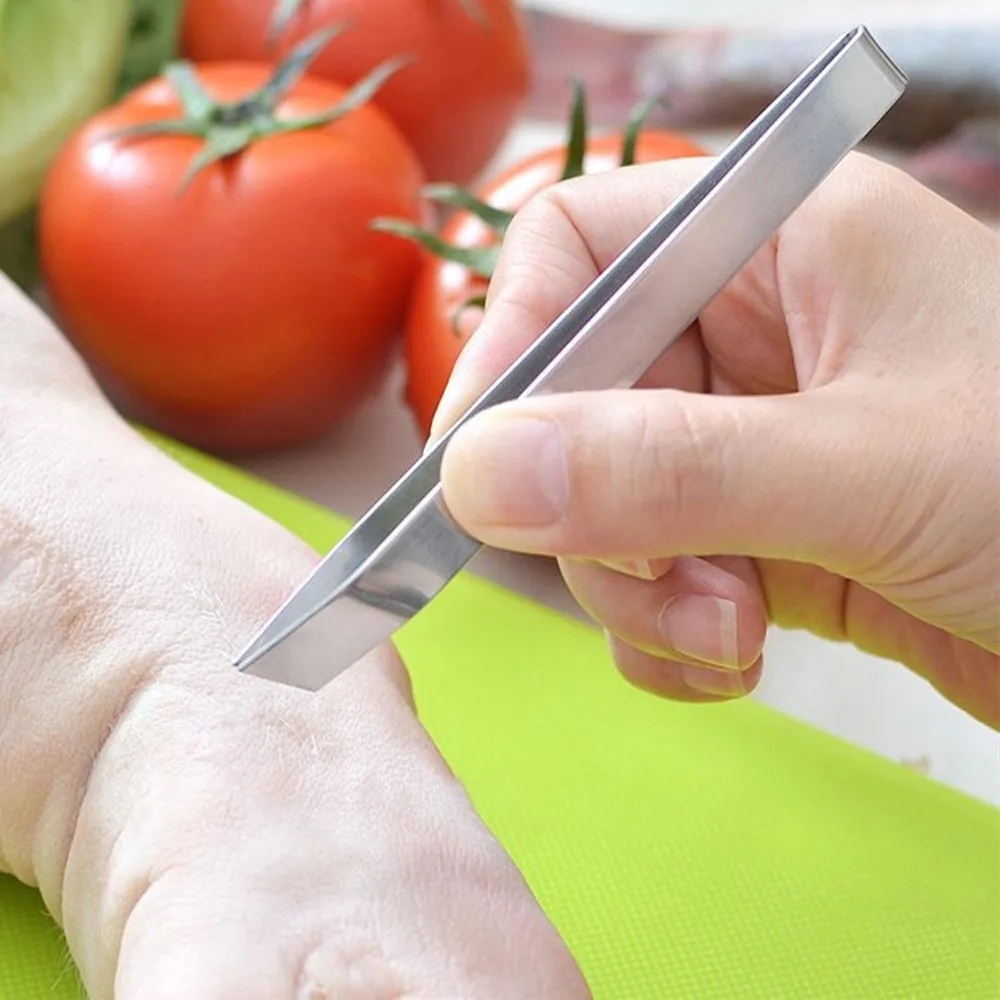Устройство для выщипывания пищи из нержавеющей стали|Приборы морепродуктов| |