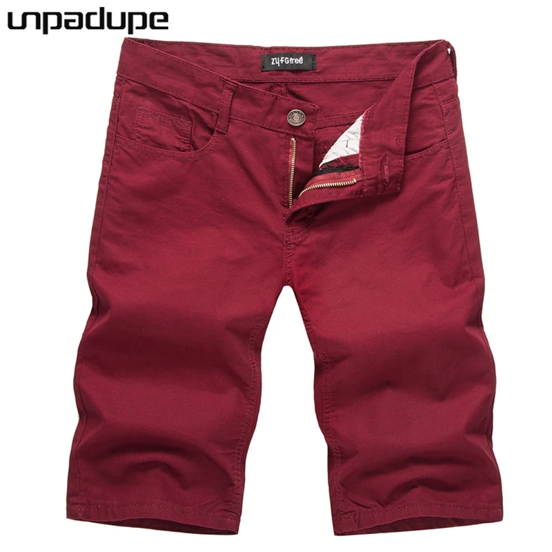 

2018 Mens Shorts Casual Bermuda Brand Compression Male Solid Color Cargo Shorts Men Cotton Fashion Men Short Summer Linen XXL