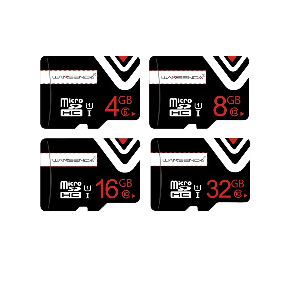 

Upgrade Wansenda Memory Card 8GB 16GB 32GB Micro SD Card Class 10 High Quality Class 6 TF Card Pass H2testw Test Free Shipping