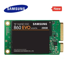 SAMSUNG MSATA SSD 250G 500G 860 EVO Внутренний твердотельный диск для ноутбуков, настольных ПК MSATA3 TLC Disco ssd, ноутбук внутренний