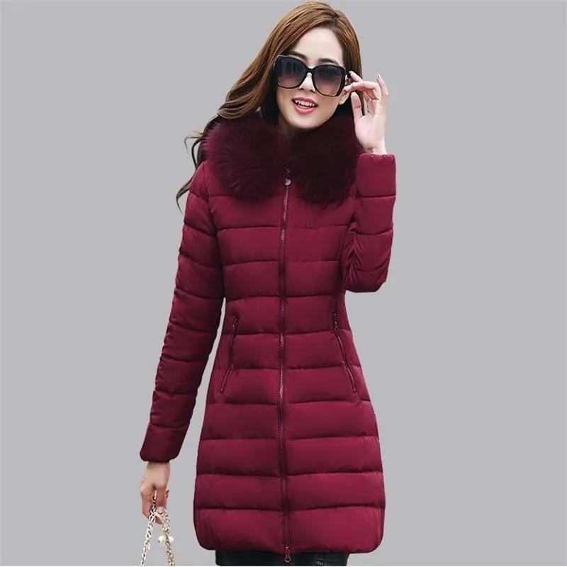 

high quality Womens Winter Jackets And Coats Thick Warm Hooded Cotton Padded Parkas For Women's Winter Jacket Female Manteau