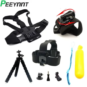 

Peeynnt Accessories for Gopro hero 7 for Go pro 6 5 4 3 Set Tripod Kit Mount for Xiaomi Yi 4K SJCAM SJ4000 EKEN H9 Action Camera