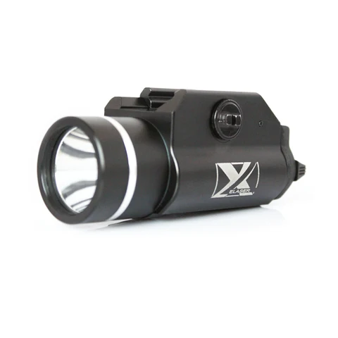 Pistola de Alumínio Lanterna para Glock Laservelocidade Capacete Tático Luz Caça Arma G17 18c 19 22 25 26 450lumens Led