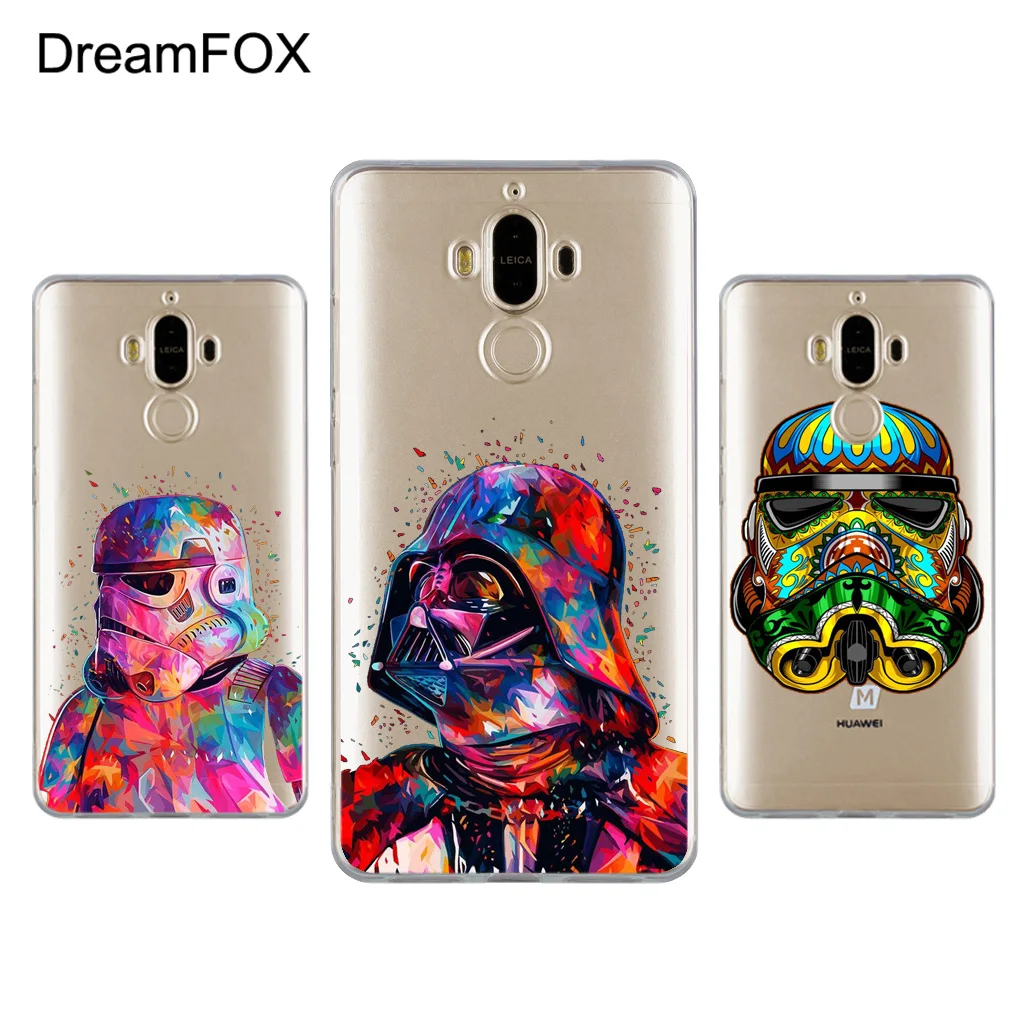 

DREAMFOX L090 Star Wars Soft TPU Silicone Case Cover For Huawei Mate G 7 8 9 10 Nova 2 Lite Pro Plus