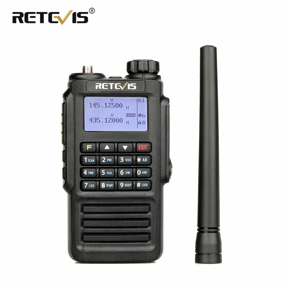 Retevis RT87 Professional IP67 Waterproof Walkie Talkie 5W 128CH VHF UHF Dual Band Scrambler VOX FM Two Way Radio Walkie-Talkie Retevis RT87 Professional IP67 Waterproof Walkie Talkie 5W 128CH VHF UHF Dual Band Scrambler VOX FM Two Way Radio Walkie-Talkie
