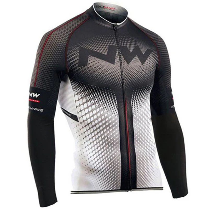 

Spring Autumn Cycling Jerseys Men Bicycle Sportswear Breathable Cycle Downhill MTB Reflective Long Sleeve Clothing Bike Shirts