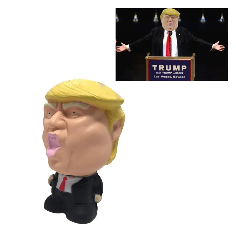 Забавный подарок Дональд Трамп стресс Squeeze Ball Jumbo мягкая игрушка крутая Новинка облегчение давления Детская кукла Squeeze Fun Шутка реквизит
