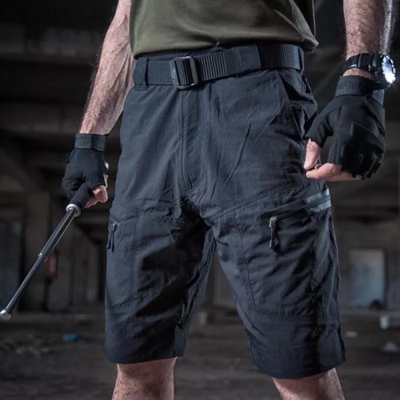 Pantalones cortos de estilo de verano a la rodilla táctico SWAT corto transpirable de secado rápido de combate urbano _ - AliExpress