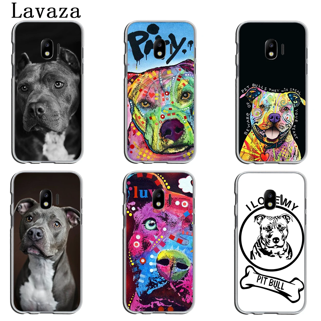 Твердый чехол для телефона Lavaza Pitbull dog Samsung Galaxy J8 J7 Duo J6 J5 J4 Plus 2018 2017 2016 2015 J2 J3 Prime EU US|for