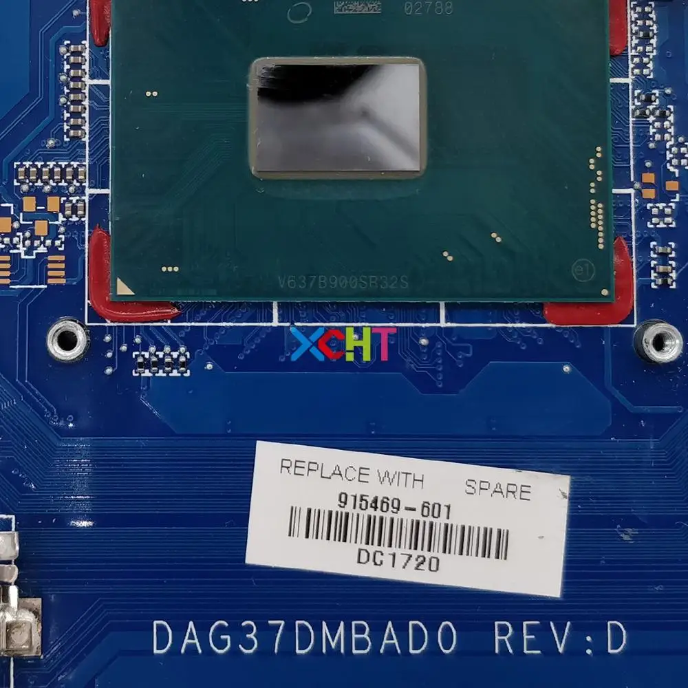  915469-601 915469-001 w 1050/4GB GPU w i5-7300HQ CPU for HP Pavilion Notebook 17-ab 17-W Series 17T