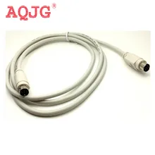 Câble MD8 Mini Din 8 mâle-mâle, 1.5M, Beige AQJG