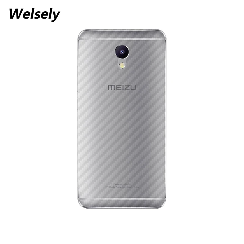 

Back cover Protector Carbon Fiber Rear Protective Guard Film For Meizu m5 note m3 note Meilan note5 non-slip Mobile Accessories