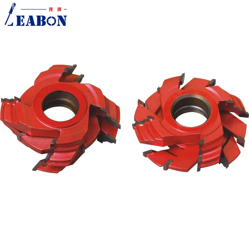 

LEABON Frame Cutter Head For Wood Cutting TCT Planer Cutter One Set with 6 Pieces