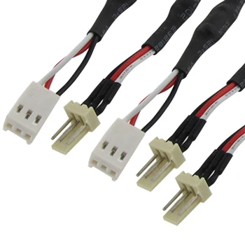 

Hot 5 Pcs 3 Pins Noise Reduction Cable Lead for PC Cooling Fan