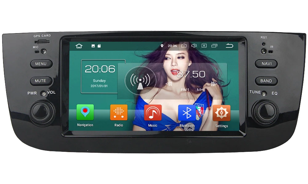 Cheap KLYDE Octa Core 4G WIFI Android 8.0 7.1 4GB RAM 32GB ROM Car DVD Multimedia Player Stereo For Fiat Linea 2014-2015/Grande Punto 0