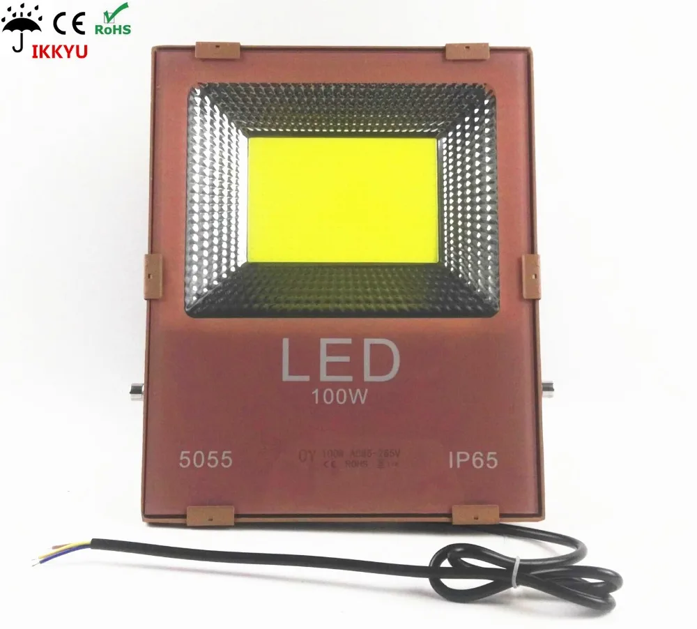 

LED 100W Floodlight Outdoor Security Light 10000LM Daylight White (3000K-6500K)Super Bright Waterproof IP65 Landscape