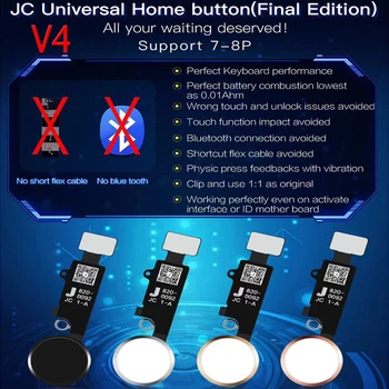 

JC Home Button V4 Universal Repair Return Function (NO BLUETOOTH VERSION) For iPhone 7 7P 8 8P