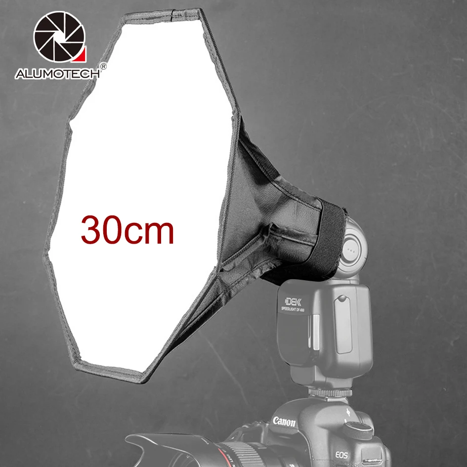 

ALUMOTECH For Studio Camera Photography Flash Lighting Accessories Speedlit 11.8" Softbox