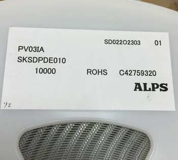 

[VK] Import SKSDPDE010 ALPS light touch switch 4.1X3.9MM 4.1*3.9mm thin double action type 2 files switch