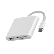 3 в 1 тип-c к USB 3,0 карта SD многофункциональный концентратор SD/TF OTG для Apple iPad Pro кардридер Новинка