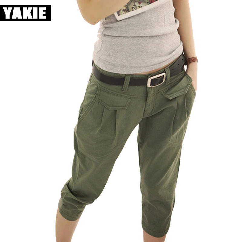 women pants capri high waist pockets plus size XXL harem pants female trousers loose causal pants woman pantalones mujer femme women pants capri high waist pockets plus size XXL harem pants female trousers loose causal pants woman pantalones mujer femme