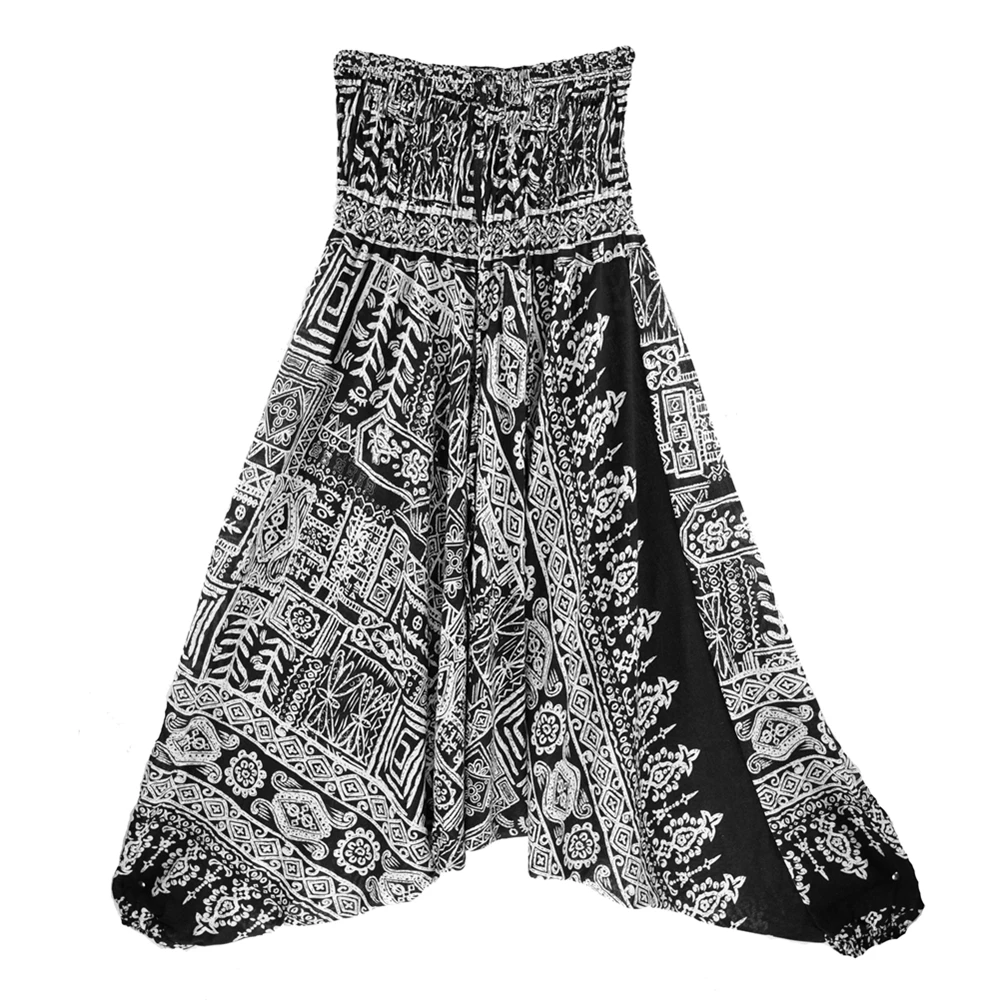 Fish Bones jumpsuit harem pant FJP001 (4)