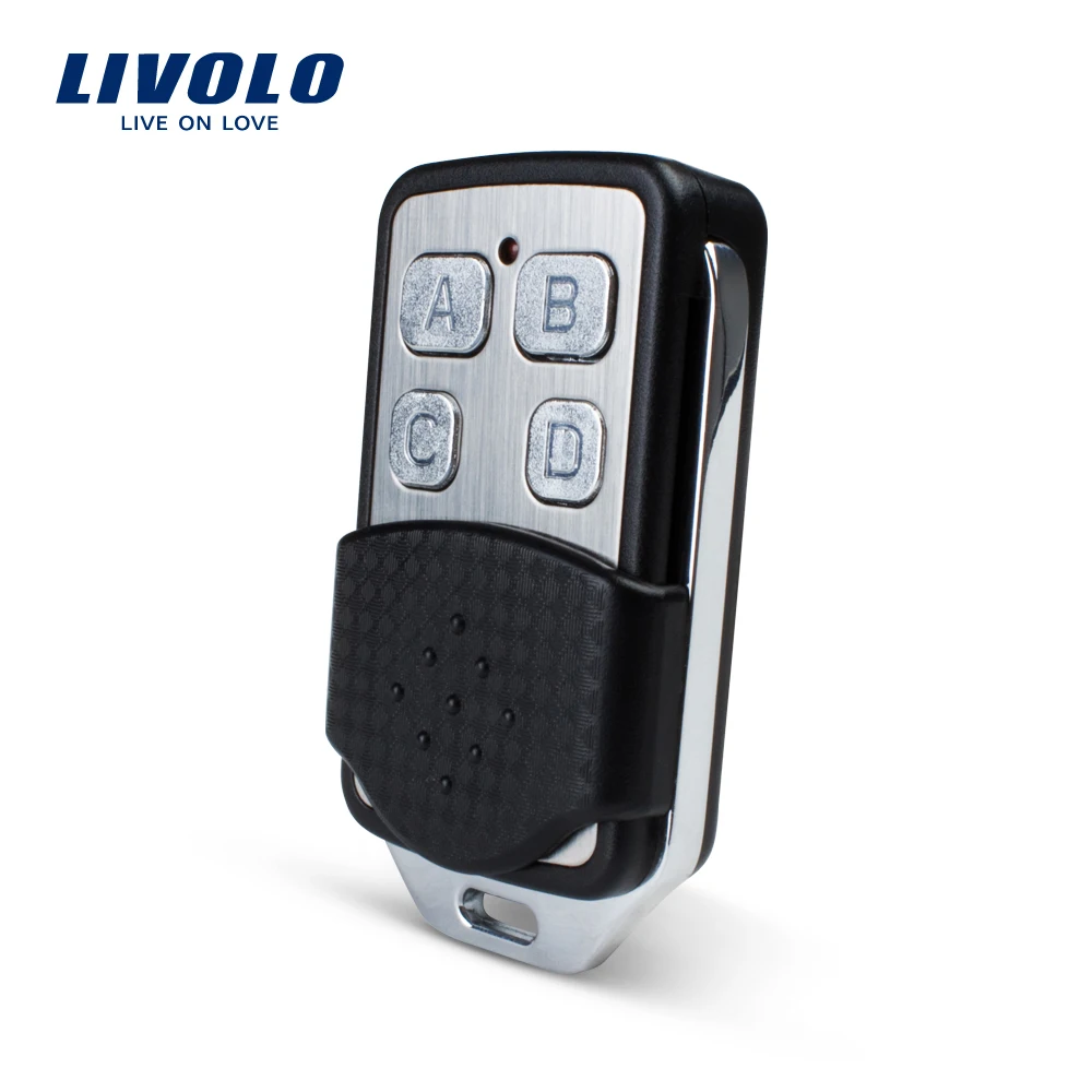 

Livolo Wall Light Switch Accessories, RF Mini Remote Controller, Wall Light Remote Switch Controller,2pcs/Pack
