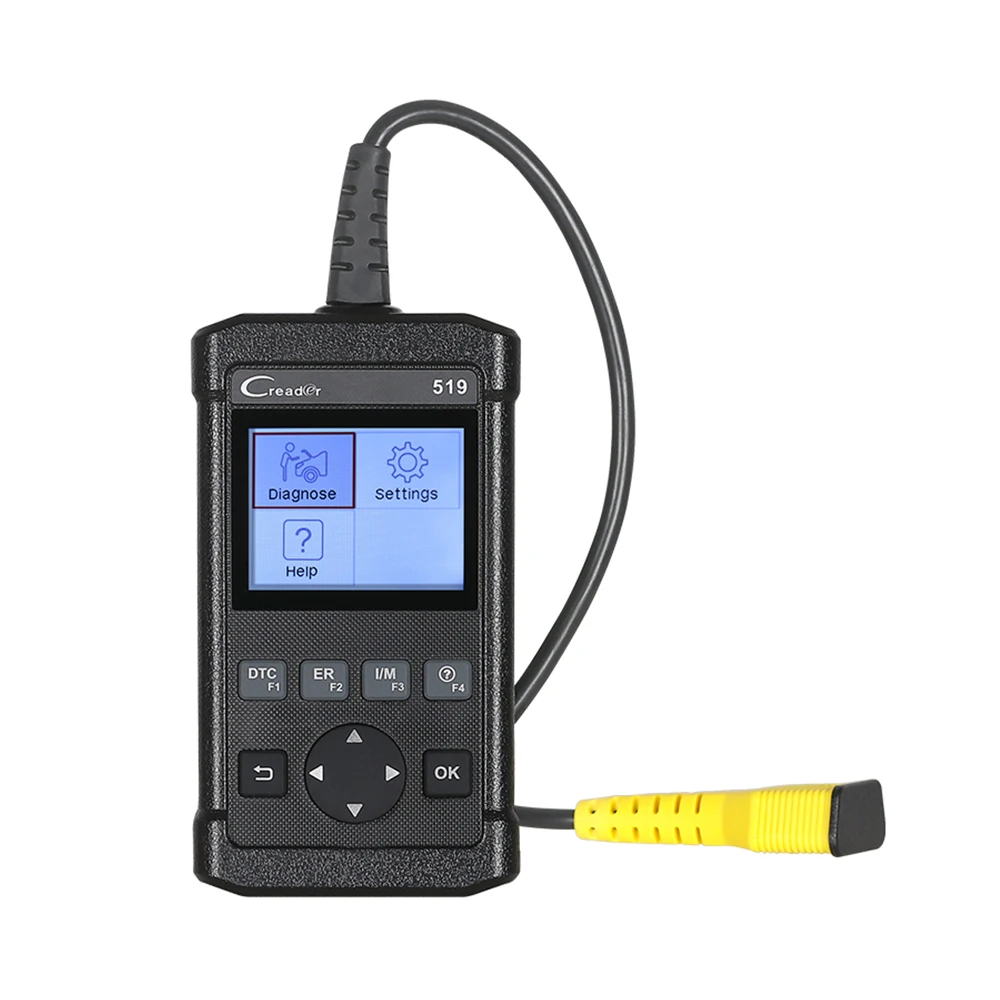 Старт X431 CReader 519 OBD2 EOBD(система бортовой диагностики, новая версия диагностического инструмента считыватель кода запуска Creader 519 PK Creader 6/AL519 DIY сканер