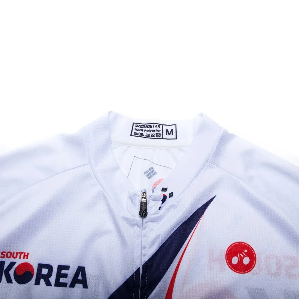 New Korea Menu0027s Cycling Jersey Shirts Short Sleeve Funny Bicycle 