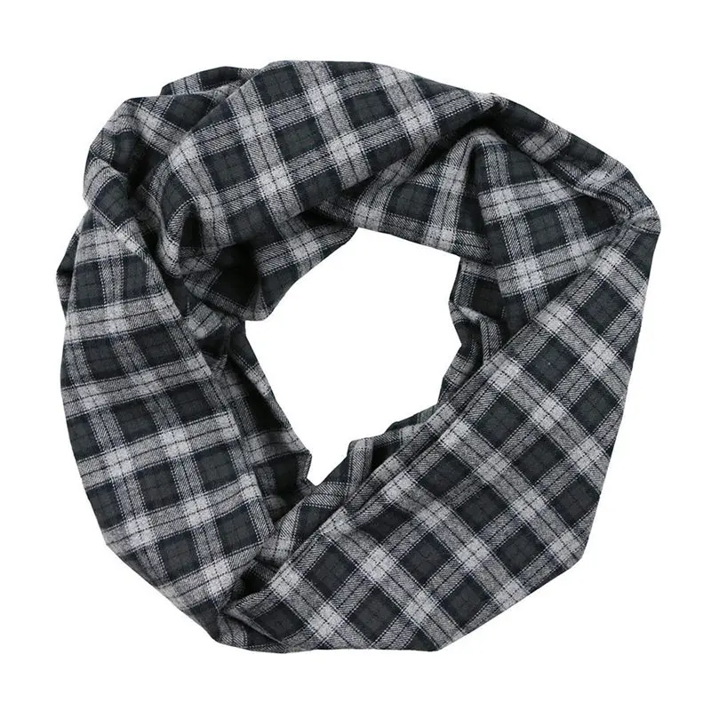 Women Loop Scarf Infinity Wrap Hidden Zipper Pocket Warm Travel Couple women's scarves handkerchief hijab scarf 40MA0807