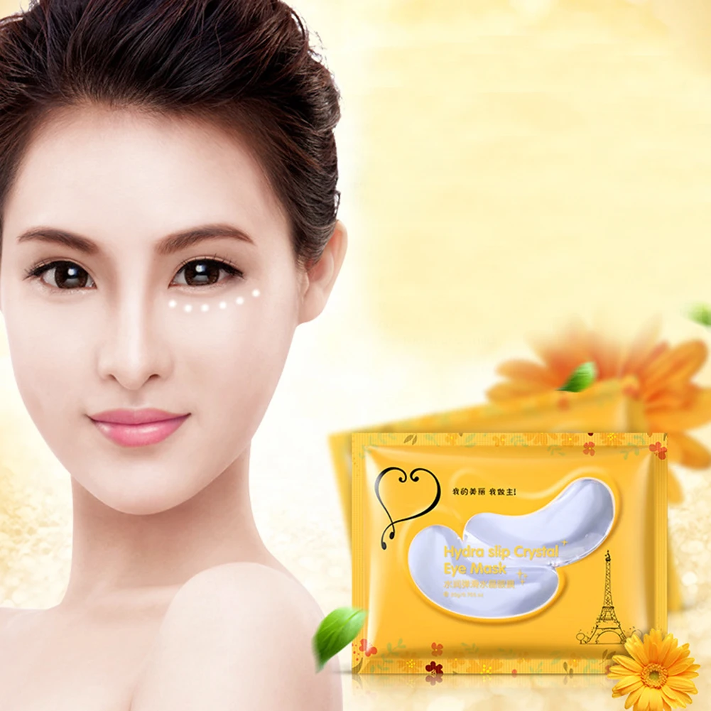 2 pcs Collagen Crystal Eye Mask Eyelid Patch Moisture Crystal Collagen