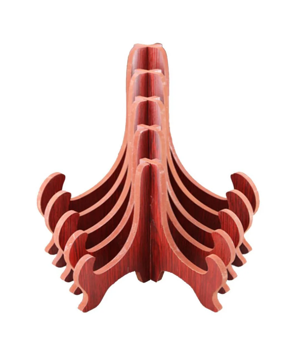 Wood Easels Folding Display Plate Stand W2004in Storage Holders & Racks from Home & Garden on